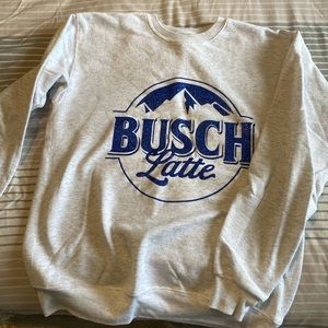 Busch latte screw neck. Never worn